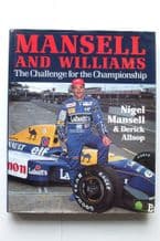 MANSELL AND WILLIAMS The Challenge For The Championship (Mansell & Allsop 1992)