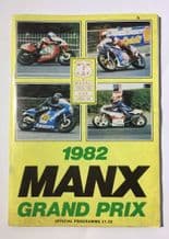 MANX GP 1982 race programme