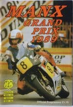 MANX GP 1989 race programme