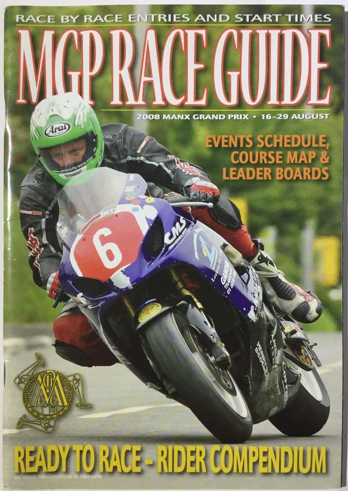MANX GP 2008 race guide