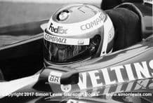 Marc Gene . Williams FW23 BMW  Silverstone testing 2001. Photo