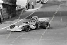 March 721G Mike Beuttler Monaco GP 1972. 10x7" action photo
