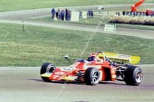 MARCH 722 - Niki Lauda. Thruxton F2 1972.  Action photo