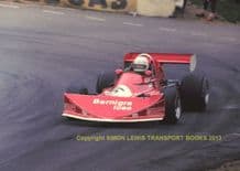 March 742 BDX  Val Musetti  Shellsport 5000 Mallory March 1976. action photo