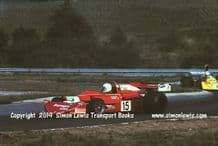 March 752 BDX  Val Musetti  Shellsport 5000 Oulton Park 1976. action photo
