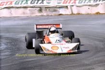 March 752 Cosworth GAA Val Musetti  Shellsport Gp8 May  1977 7x5" photo