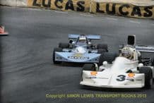 March 75A Magee & March 752 Robarts  Mallory June 27 1976 10x7" photo