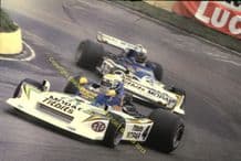 MARCH 781 & 75A Guy Edwards & Bruce Allison Mallory Park Aurora F1 May 1978 10x7" photo