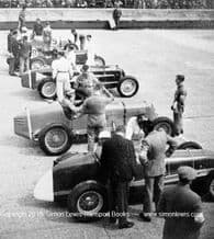 MASERATI 4CL , 8CM, Alfa Romeo P3 etc.Photo.  Brooklands International Trophy 1939