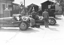 Maserati 8CM (Bira) and 4CL (Wakefield) Refuelling by Brooklands petrol pumps(a)