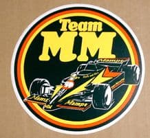 MAURER F1 TEAM MM 1980 sticker