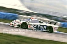 McLaren F1 GTR .FINA/BMW. Kox/Ravaglia .photo. Sebring FIA GT 1997