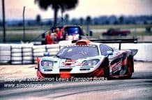 McLaren F1 GTR .GULF Bshr/Nielson .photo.Sebring FIA GT 1997