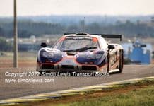McLaren F1 GTR .GULF Owen-Jones/Raphaenel/Alliot photo.Le Mans 24 hours 1995 (A)