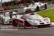 McLaren F1 GTR .GULF Raphaenel/Gounon .photo. Donington FIA GT 1997 (B)