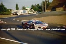 McLAREN F1 GTR FINA (Soper/Duez/Laffite) Photo. Mulsanne corner. Le Mans 1996