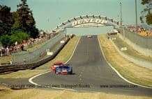 McLaren F1 GTR Gulf. Owen-Jones/Rapanel/Brabham Le Mans 1996 .The Esses. Photo