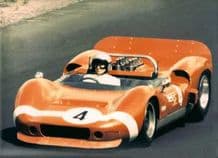McLaren M1 CAN AM Bruce McLaren 1966 at St Jovite