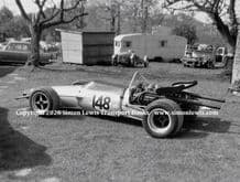 McLAREN M10B Possibly Richard Shardlow Prescott paddock 1972