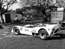 McLAREN M12 Tony Harrison Prescott paddock 1972