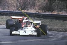 McLaren M23 deVilotta & Surtees TS19 Lawler Oulton Park Aurora F1 1978 action photo