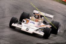 McLaren M23 Emilio deVilotta Mallory Park Aurora F1 May 1978 10x8" photo (a)