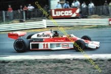McLaren M23 James Hunt 1976 British GP 10x7 photo (A)