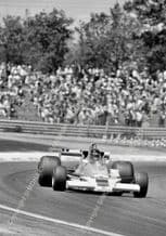 McLaren M26 James Hunt 1977 French GP action photo