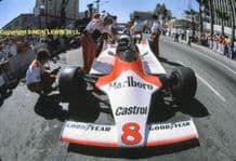 McLAREN M29 Stephen South 1980 Long Beach Rare photo