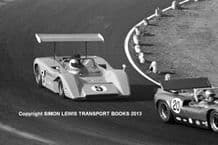 McLaren M8B Denny Hulme. Riverside Can Am 1969
