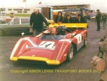 McLaren M8E John Jordan Interserie Silverstone 1974 5x7" photo