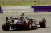 McLaren MP4/16 Mercedes. Mikka Hakkinen . Silvertone Testing 2001. Photo (a)