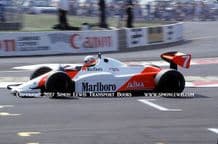 McLaren MP4 photo. John Watson. British GP 1983