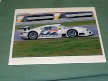 MERCEDES-BENZ CLK-GTR Schnider/Webber 10x8" photo Oschersleben FIA GT 1998