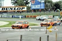 Metro (Richard Longman  , Alan Curnow etc) Photo. Silverstone BTCC April 1982