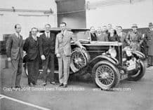 MG 18-80 Saloon .Samuelson 1930 Monte Carlo Rally.  Photo.