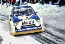 MG 6R4 COMPUTERVISION  C868 EUD  Malcolm Wilson/Nigel Harris  86 Monte Carlo Rally (a)