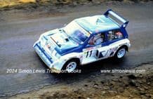 MG 6R4 COMPUTERVISION  C868 EUD  Malcolm Wilson/Nigel Harris  86 Monte Carlo Rally (b)