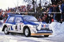 MG 6R4 COMPUTERVISION  C870 EUD  Tony Pond/Rob Arthur  86 Monte Carlo Rally (b)