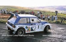 MG 6R4  COMPUTERVISION  Tony Pond/Rob Arthur Manx rally 1986