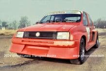 MG 6R4 Prototype with Tony Pond at the wheel , Gaydon test track 1984 (a)