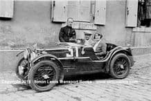 MG C Type Midget . Photo. Francis Samuelson and Freddy Kindell Le Mans 1932