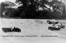 MG K3s and Vale Special. photo,cChasing a...??? at Brooklands early 1930s. Photo.
