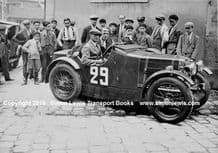 MG Midget. Photo.  Sir Francis Samuelson Le Mans 1930
