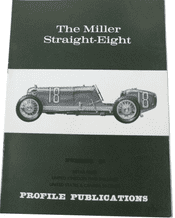 Miller Straight-Eight :The (Profile Publications Number 81) Borgeson