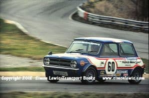 Mini Clubman (Richard Longman). Photo. 1st in class  Oulton Park RAC Saloons  28 Mar 1978