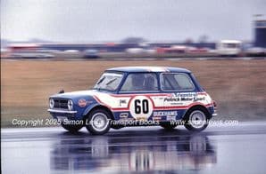 Mini Clubman ,Richard Longman. RAC Saloons  Silverstone Photo. 19 Mar 1978