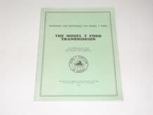 Model T Ford Transmission (Model T Club Of America 1990)