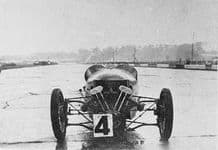 Morgan 3 wheeler Henry Laird's "RED"Brooklands Relay 1934