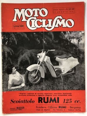 MOTO CICLISMO  1951 Agosto 25 (XXXVII No. 32-33)